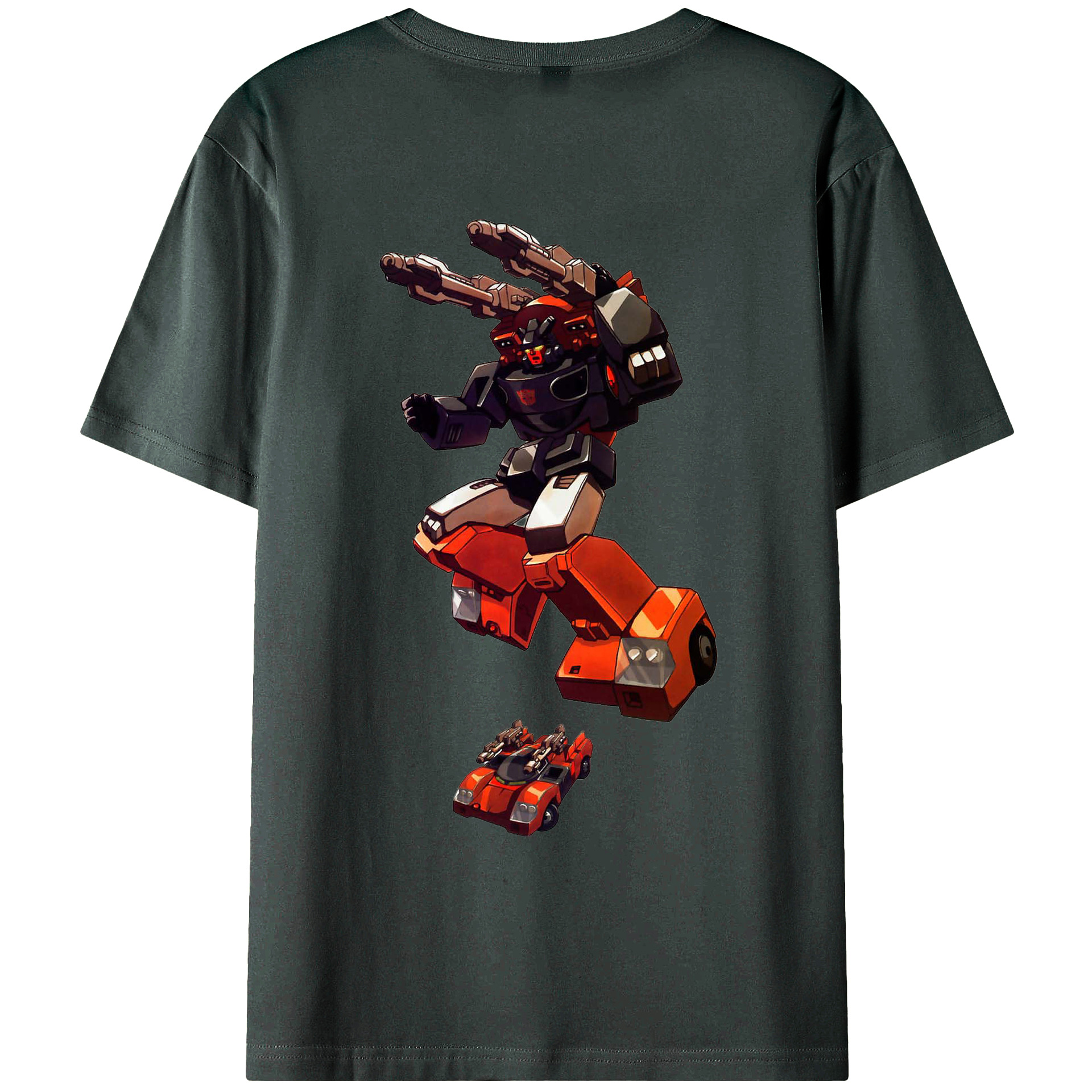 （画像用）  綿100％ メンズ半袖Tシャツ（バックプリント） 通気性